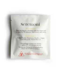 Seremoni: Psilocybin Mushroom Tea – 1 Gram